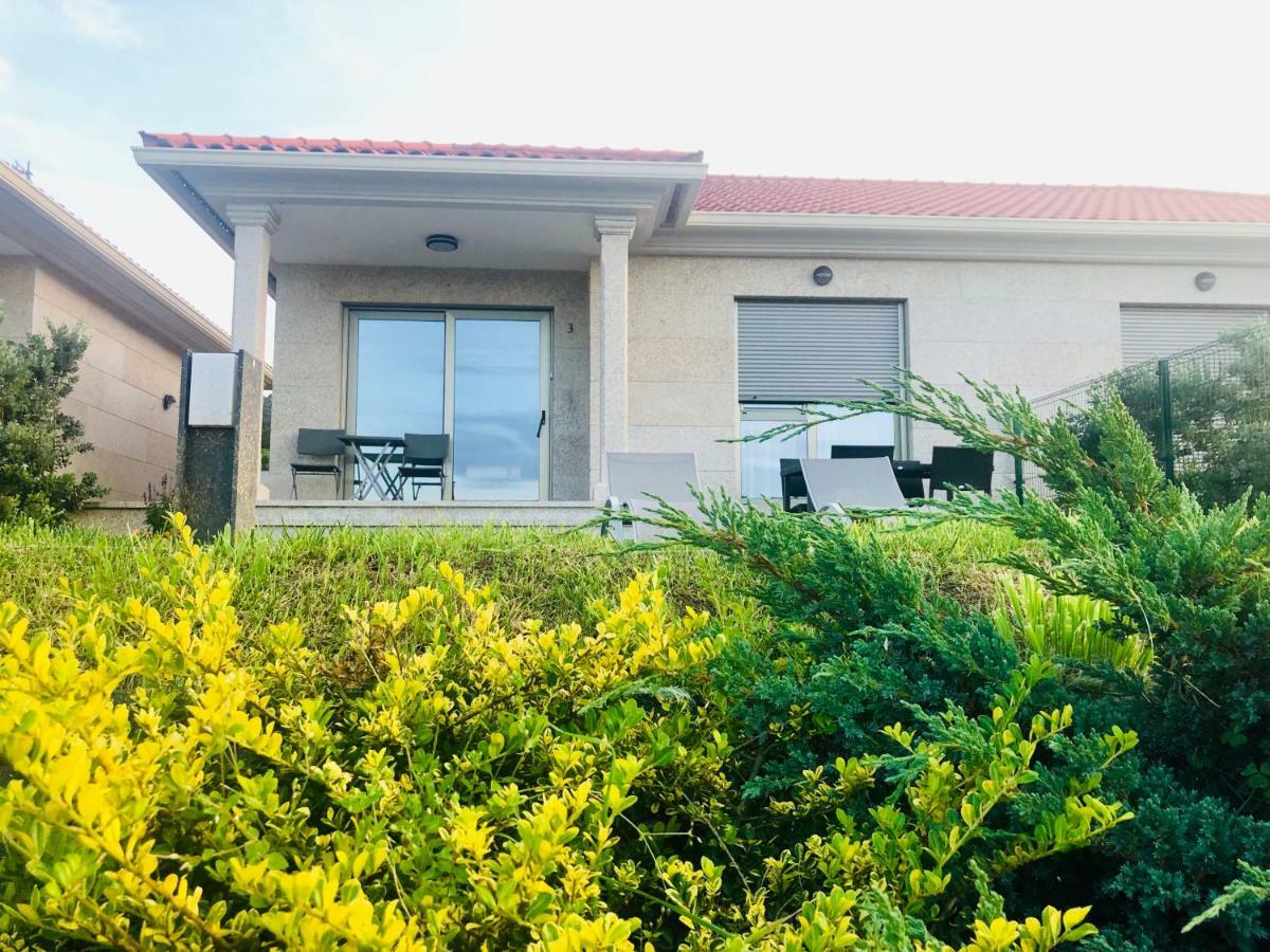 Casa Con Jardin Al Lado De Playa Hio Villa Vilanova  Exteriör bild